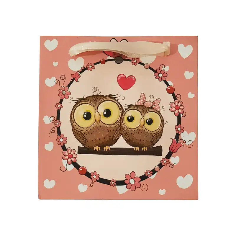 پاکت هدیه طرح جغد کد G101