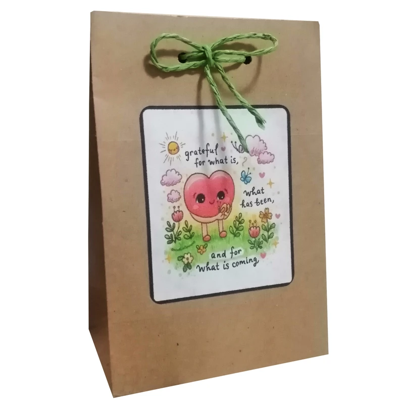 پاکت هدیه مدل جملات انگیزشی مجموعه 10 عددی