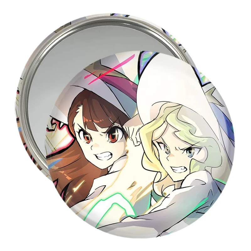 آینه جیبی خندالو مدل دیانا و اکو انیمه جادوگران کوچک کد 22899