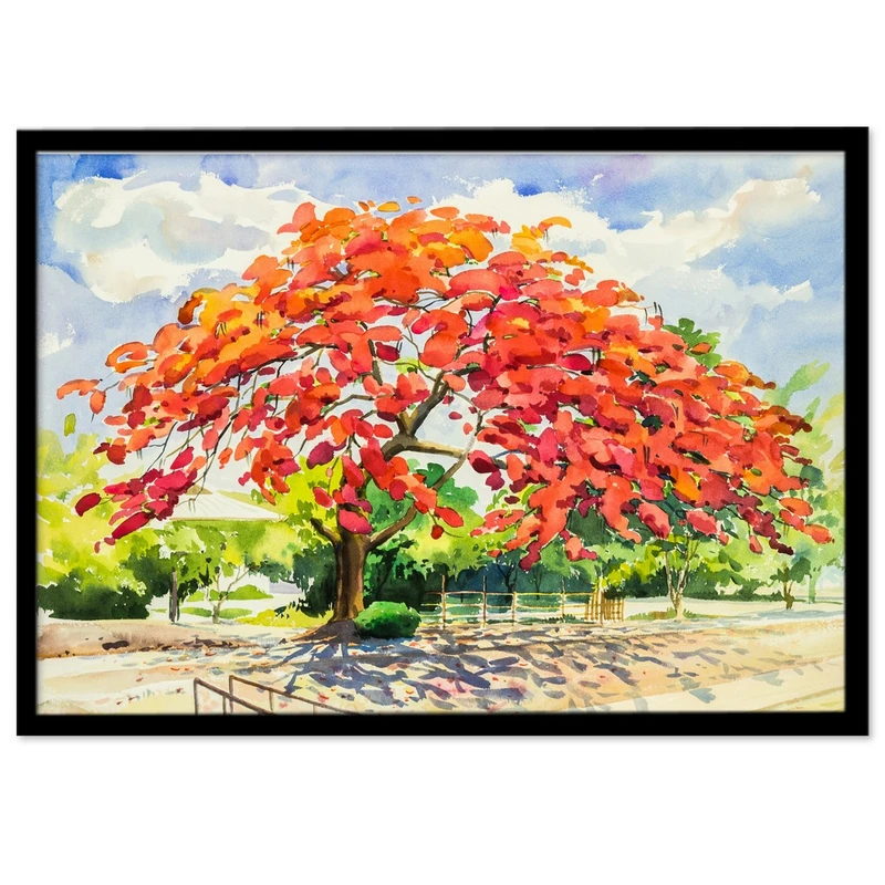 تابلو بکلیت طرح نقاشی طبیعت مدل B-S1337