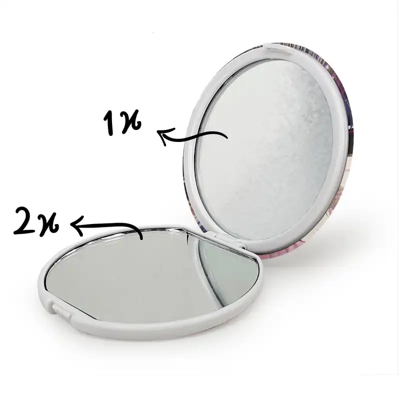 آینه جیبی خندالو طرح هوشینو انیمه اوشی نو کو ستاره من Oshi No Ko مدل تاشو کد 27471