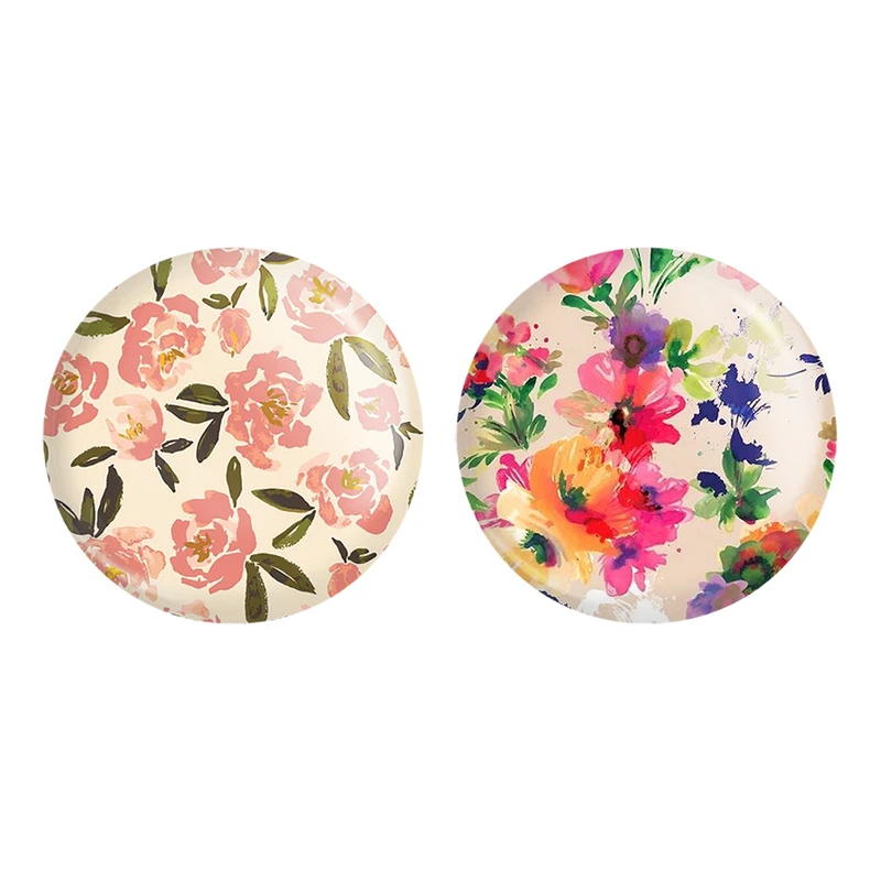 مگنت خندالو طرح گل گلی کد 22332236 مجموعه 2 عددی