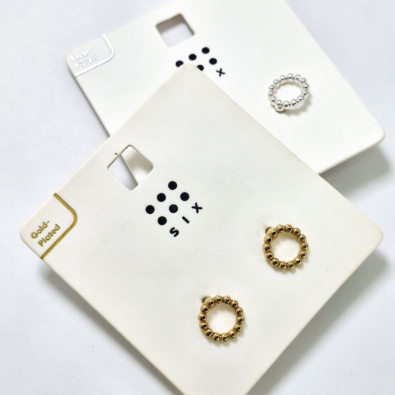 گوشواره زنانه سیکس مدل SS188