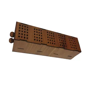 جای عود مدل رومیزی کشویی طرح نقطه ای