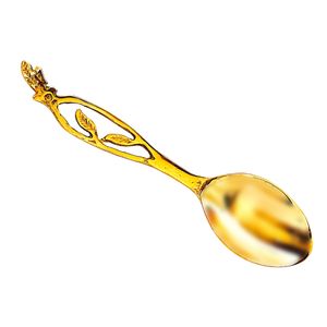 قاشق برنجی مدل برگ کد S-4311