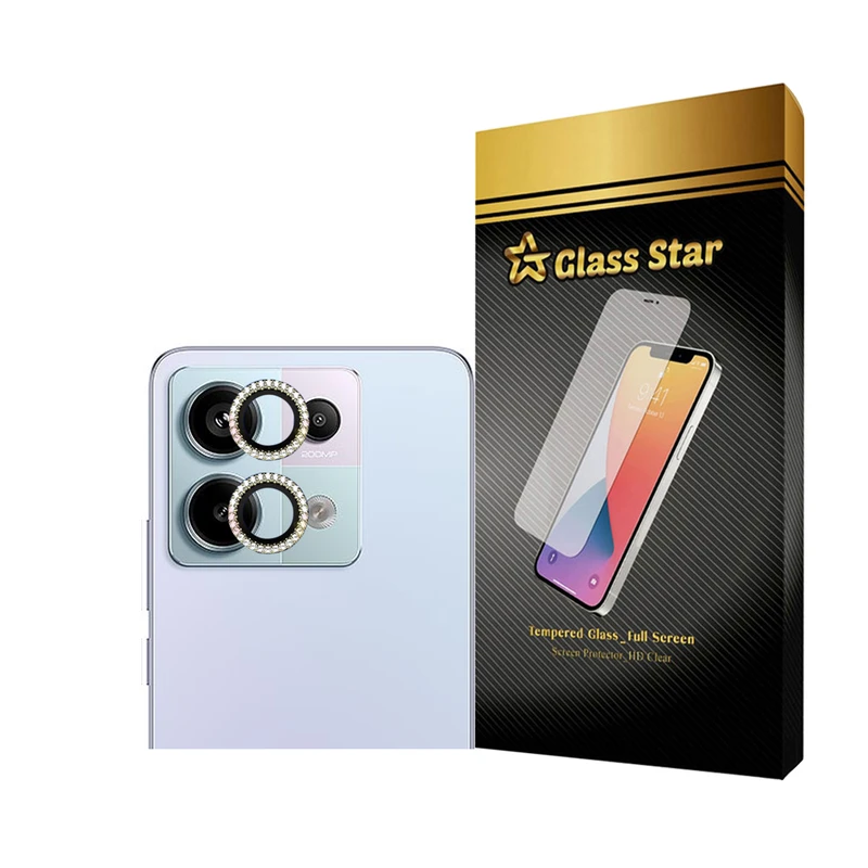 محافظ لنز دوربین گلس استار مدل RNGLNGS مناسب برای گوشی موبایل شیائومی  Redmi Note 13 Pro 5G