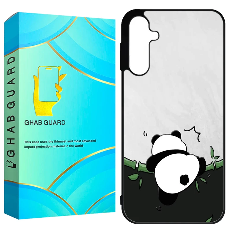 کاور قاب گارد طرح پاندا مدل GCHPA55 مناسب برای گوشی موبایل سامسونگ Galaxy A55 5G