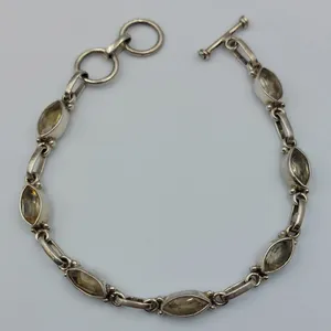 دستبند نقره زنانه مدل اتمی کد 20293