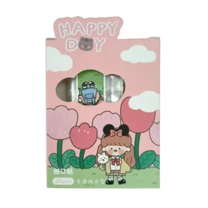 چسب زخم مدل دختر طرح فانتزی بسته 20 عددی