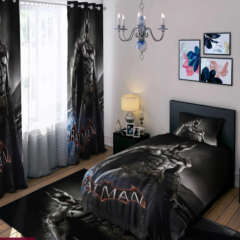 سرویس خواب مدل پسرانه کد ۰۹۸۰ یک نفره ۴ تکه