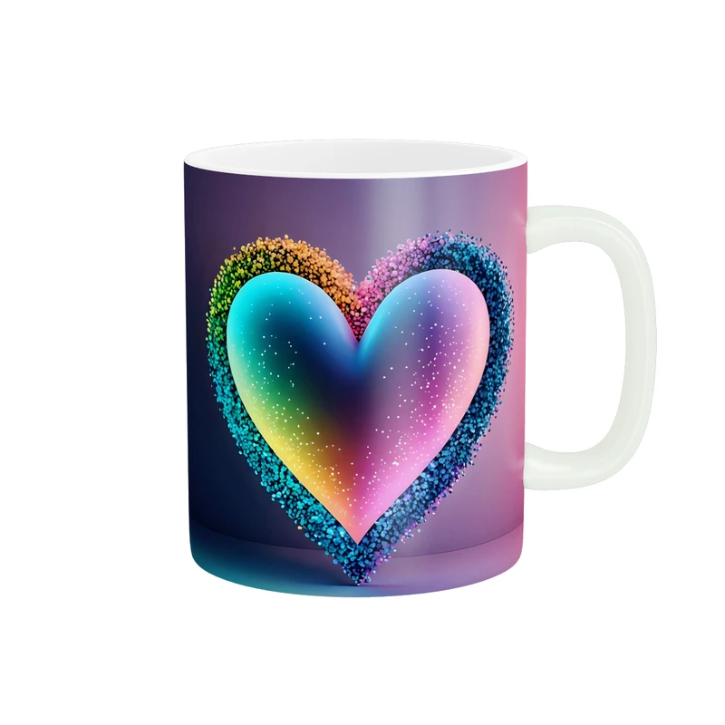  ماگ پاد آفرین طرح قلب کد 4294