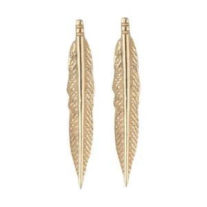 گوشواره طلا 18 عیار زنانه سنجاق مدل X081864