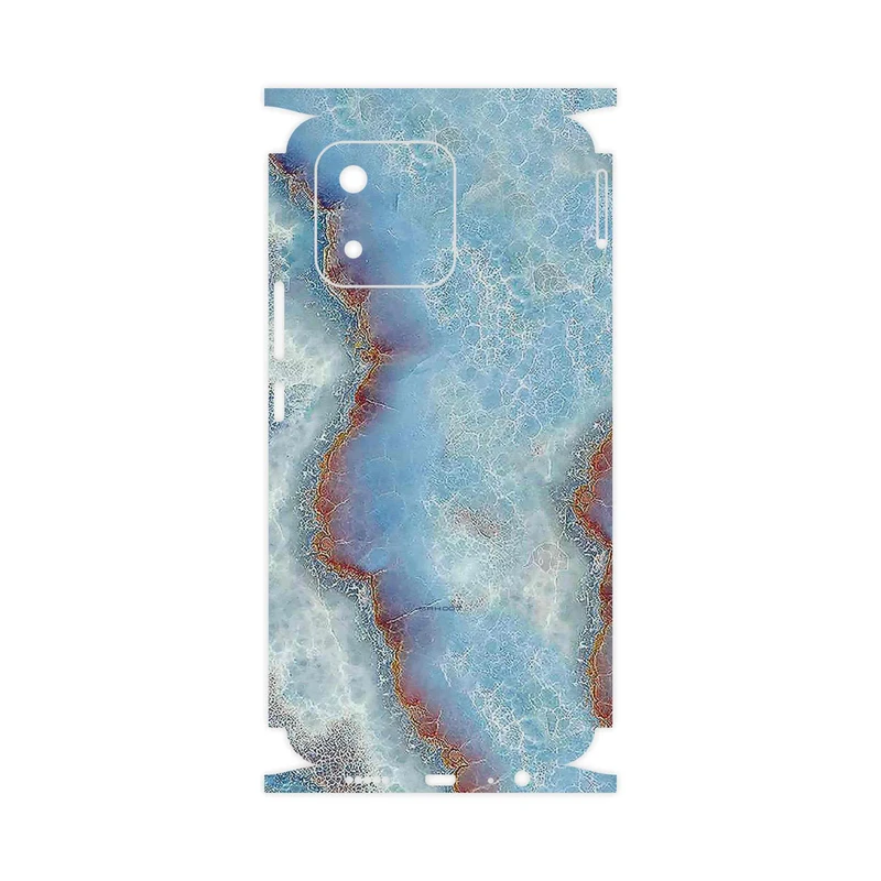 برچسب پوششی ماهوت مدل Blue_Ocean_Marble-FullSkin مناسب برای گوشی موبایل آنر X5
