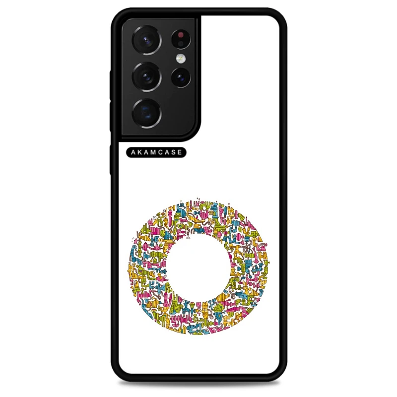 کاور آکام مدل AMC-WSGS21U-ALPHADOODLEBET-15 مناسب برای گوشی موبایل سامسونگ Galaxy S21 Ultra
