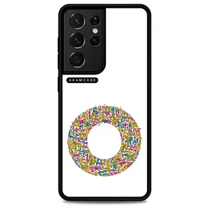 AKAM AMC-WSGS21U-ALPHADOODLEBET-15 Cover For Samsung Galaxy S21 Ultra