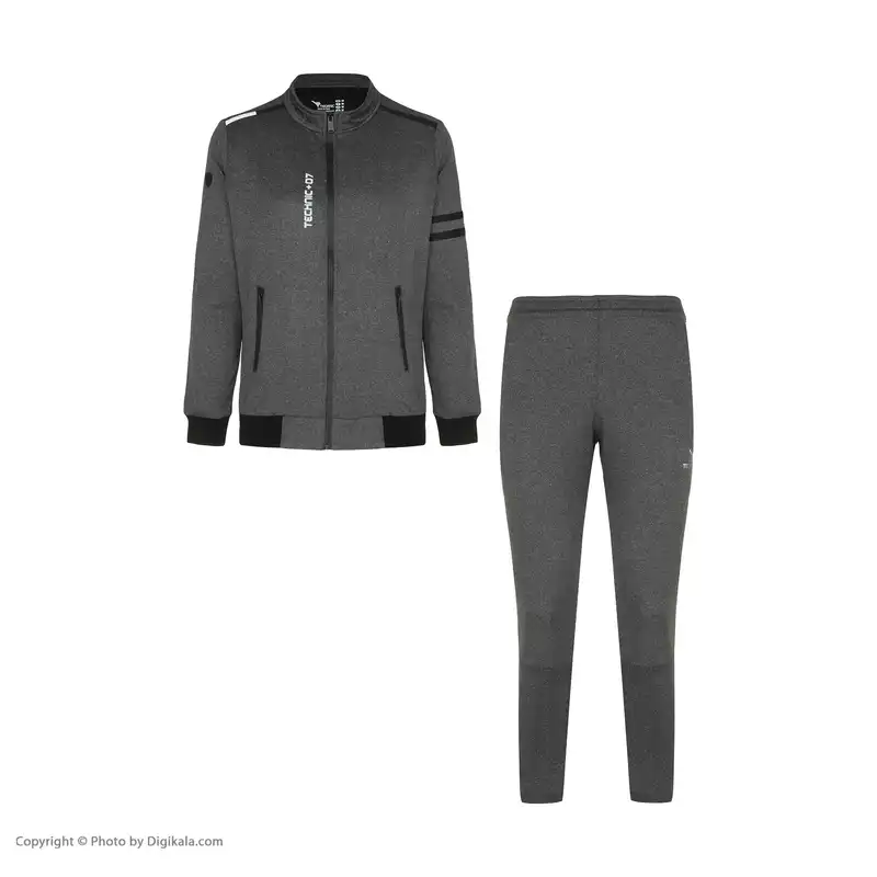 ست سویشرت و شلوار ورزشی مردانه تکنیک+07 مدل GK-127-ZO
