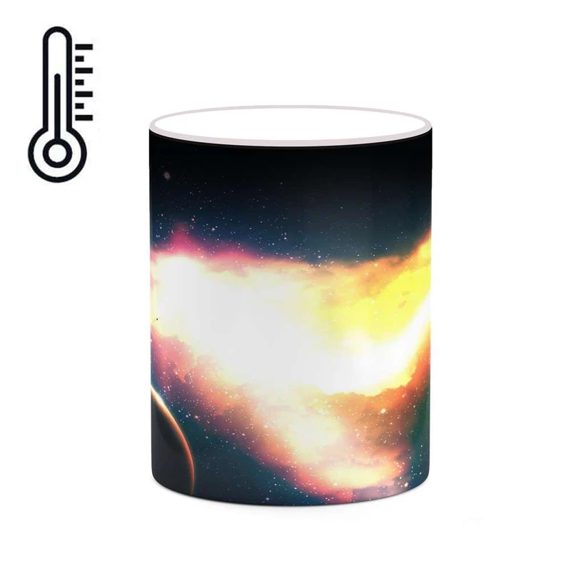 ماگ حرارتی کاکتی مدل فضا و کهکشان کد mgh20288