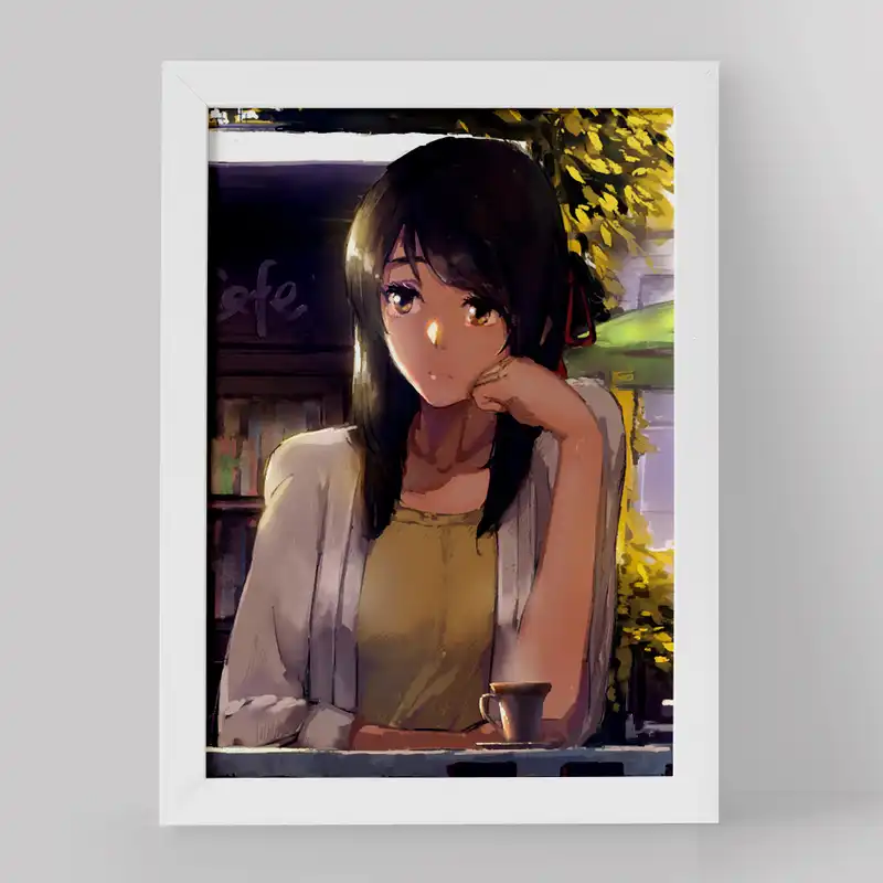 تابلو خندالو مدل میتسویا میامیزو انیمه یورنیم نام تو کد 16274