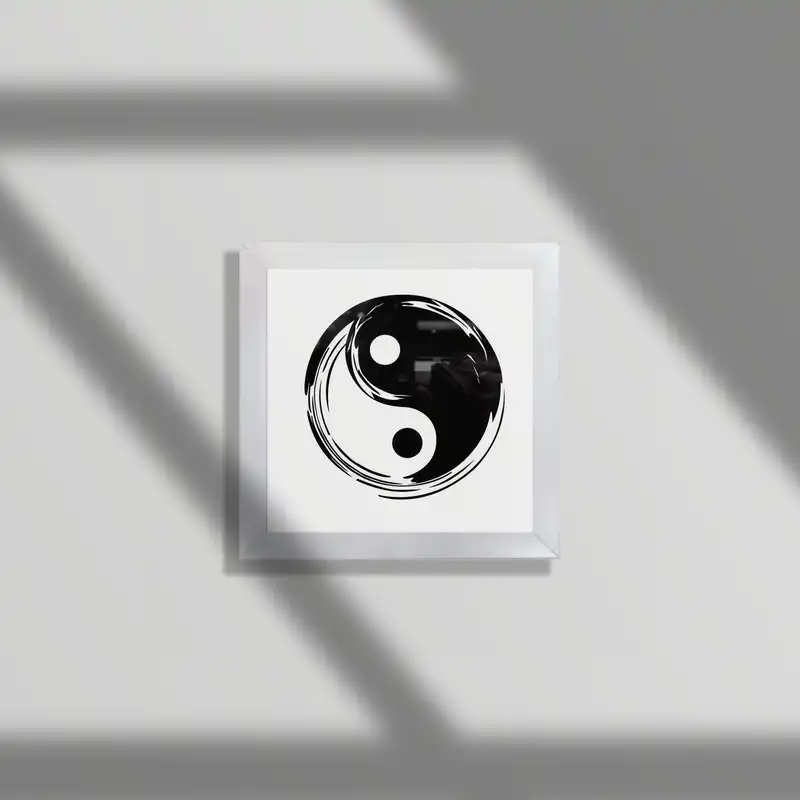 تابلو طرح یین و یانگ مدل Jm2