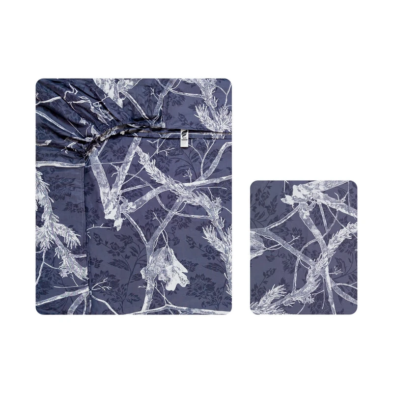 سرویس ملحفه 1 نفره 2 تکه آدنو مدل ترلان کد FI74