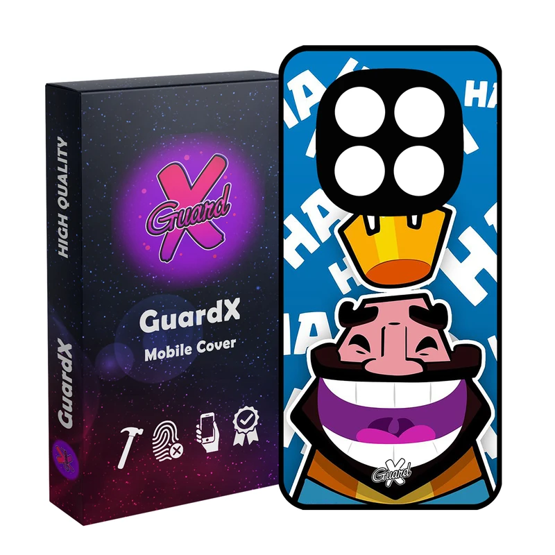 کاور گارد ایکس طرح Clash Royale مدل 10036 مناسب برای گوشی موبایل شیائومی Redmi Note 14 Pro 4G