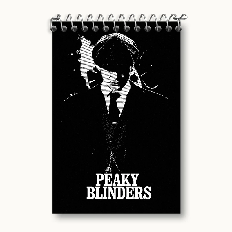 دفتر یادداشت 50 برگ خندالو مدل پیکی بلایندرز (Peaky Blinders) کد F1617