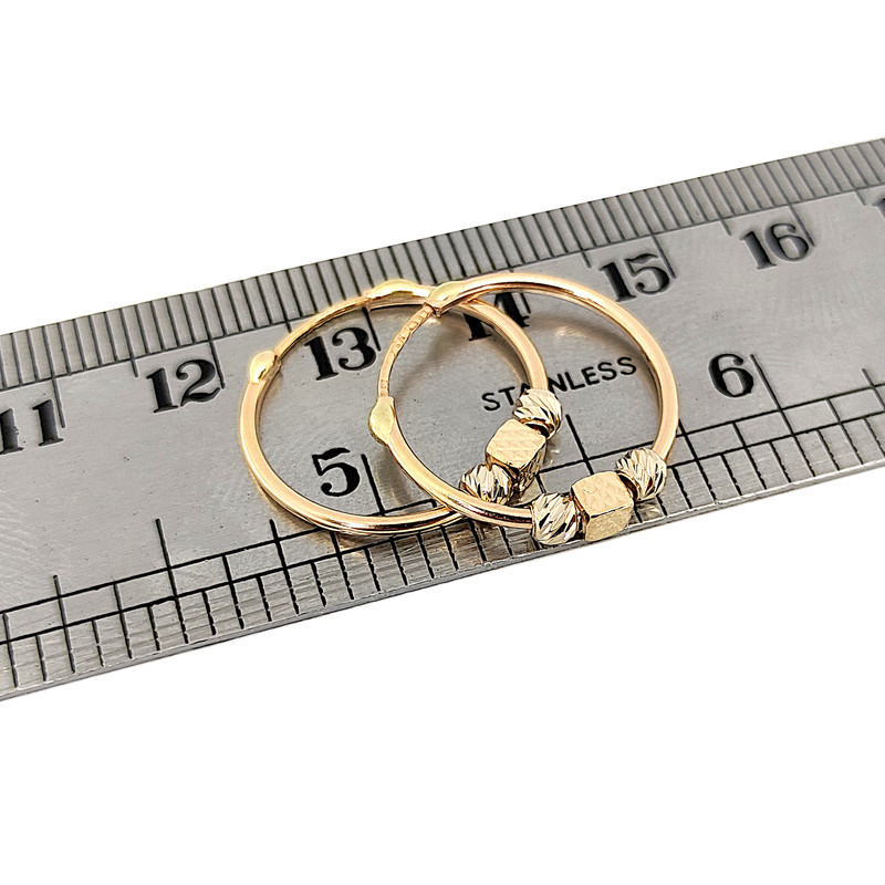 گوشواره طلا 18 عیار دخترانه طلا و جواهرسازی افرا مدل البرنادو ۱۳۶ گوشواره طلا 18 عیار دخترانه طلا و جواهرسازی افرا مدل البرنادو ۱۳۶