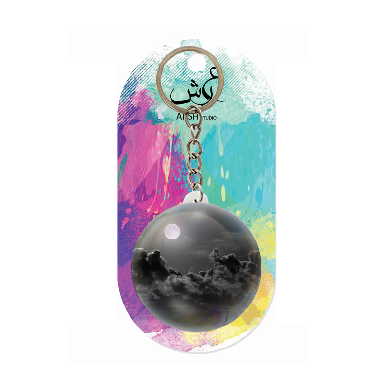 جاکلیدی عرش مدل شب و ماه کد Asj1490 جاکلیدی عرش مدل شب و ماه کد Asj1490