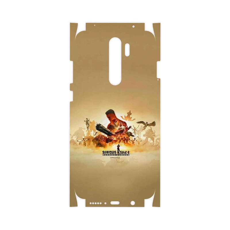 برچسب پوششی ماهوت مدل Serious Sam Game Series-FullSkin مناسب برای گوشی موبایل شیائومی Redmi Note 8 Pro
