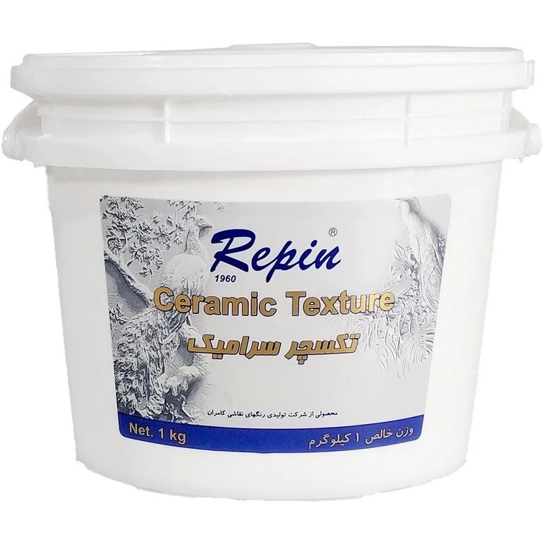 خمیر تکسچر سرامیک رپین کد 1960 حجم 1‌ لیتر