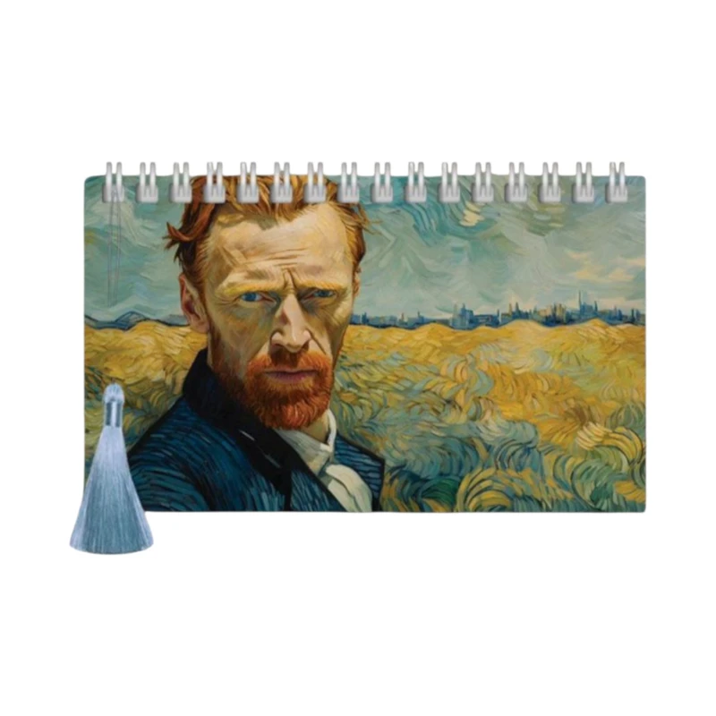 دفتر برنامه ریزی 80 برگ مدل ونگوگ و آسمان