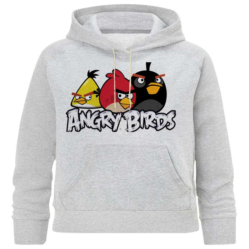 هودی دخترانه مدل کد M 98 angry bird