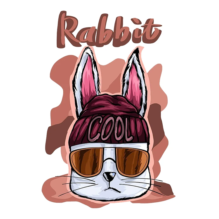 استیکر پارچه و لباس پاد آفرین مدل کارتونی کد S1220