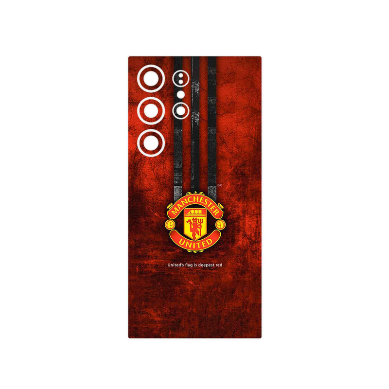 برچسب پوششی ماهوت مدل Manchester_United مناسب برای گوشی موبایل سامسونگ Galaxy S24 Ultra