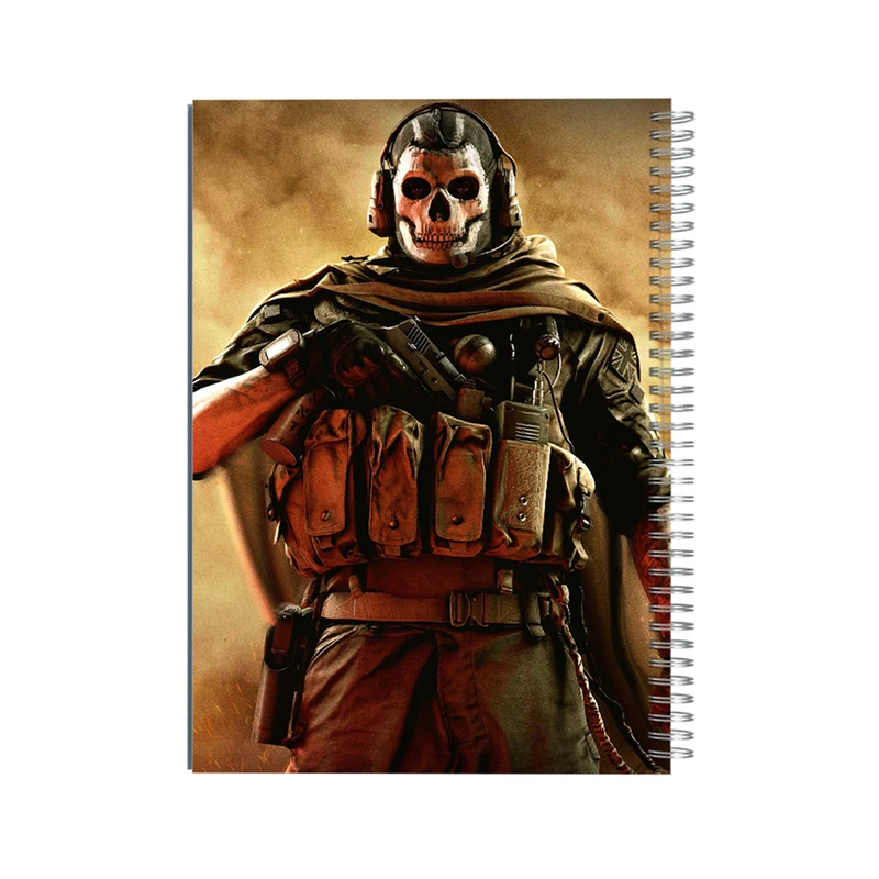 دفتر مشق 100 برگ مدل کالاف گوست کد CG03