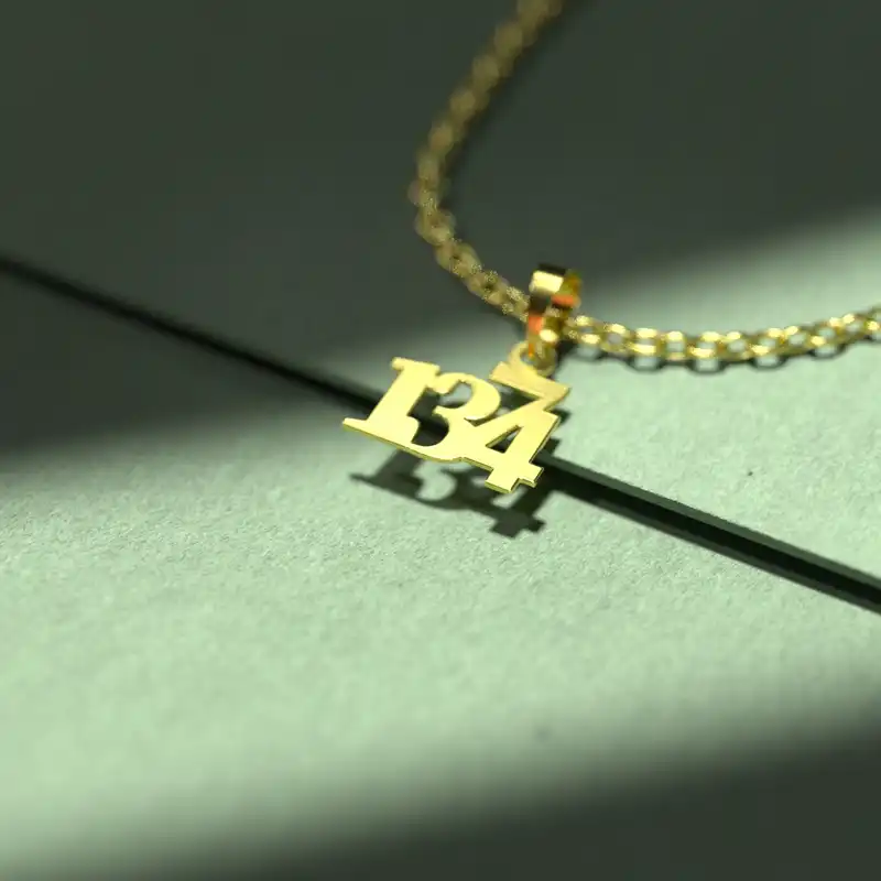 گردنبند طلا 18 عیار زنانه مدوپد مدل 1374