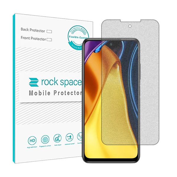 محافظ صفحه نمایش گیمینگ راک اسپیس مدل HyGAM مناسب برای گوشی موبایل شیائومی Poco M3 Pro 5G