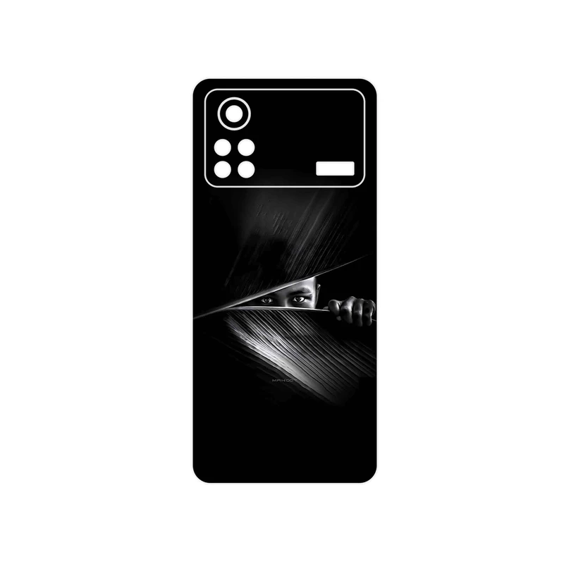 برچسب پوششی ماهوت مدل Black Portrait مناسب برای گوشی موبایل شیائومی Poco X4 Pro 5G