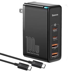 نقد و بررسی شارژر دیواری باسئوس مدل CCGAN2P-K01 به همراه کابل USB-C توسط خریداران