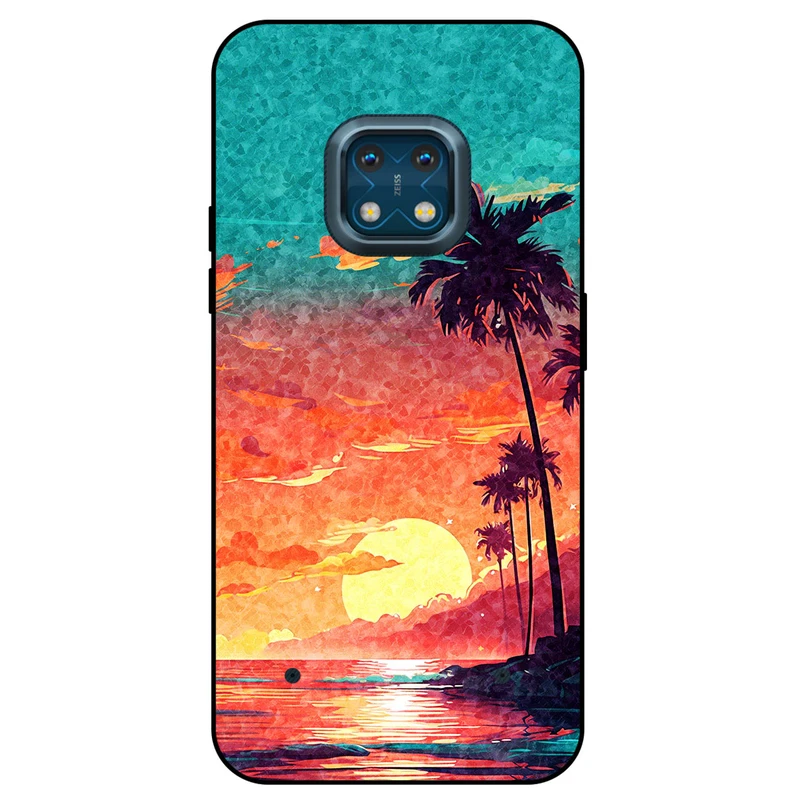 کاور مگافون طرح تابستان مدل 8000 مناسب برای گوشی موبایل نوکیا XR 20     