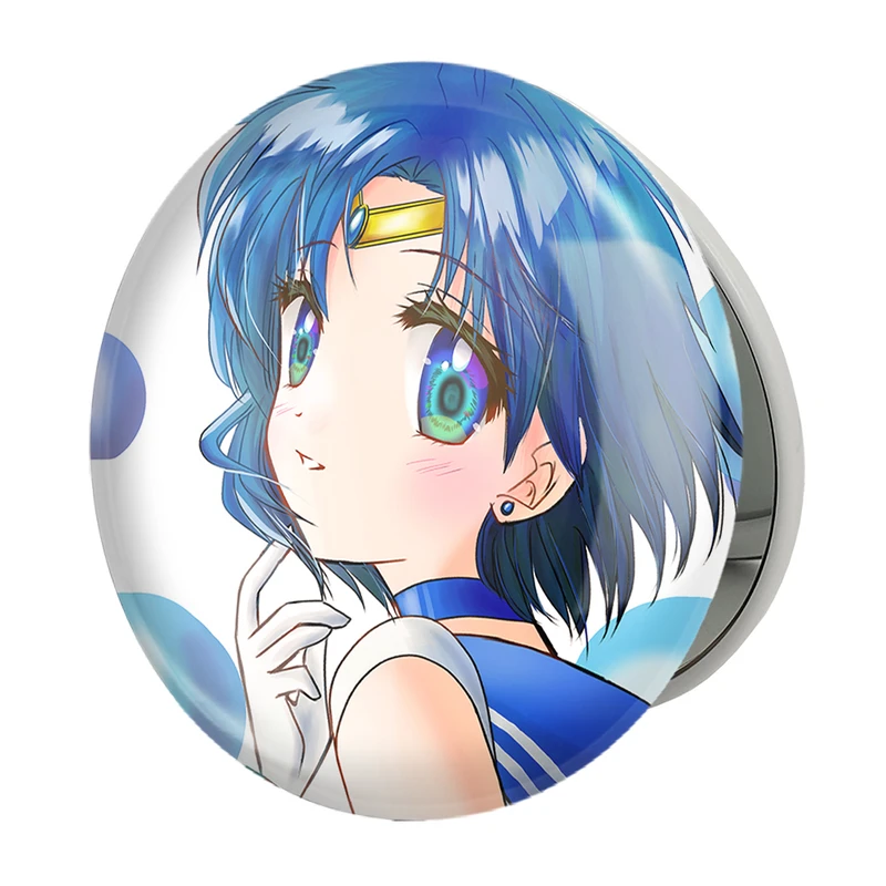 آینه جیبی خندالو طرح امی میزونو انیمه Sailor Moon مدل تاشو کد 17418 