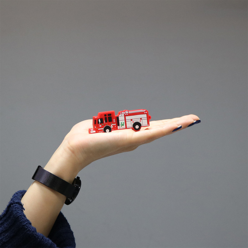 فلش مموری طرح ماشین آتش نشانی مدل UL-Firetruck ظرفیت 128 گیگابایت