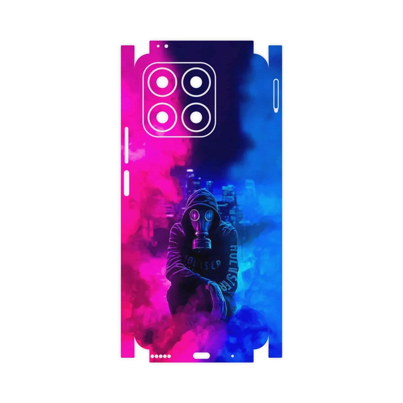 برچسب پوششی ماهوت مدل Smoke Rainbow Digital Art 2-FullSkin مناسب برای گوشی موبایل آنر X8a