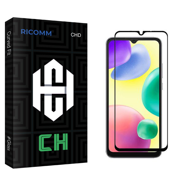 محافظ صفحه نمایش سرامیکی ریکام مدل CH2 مناسب برای گوشی موبایل شیائومی Redmi 10A