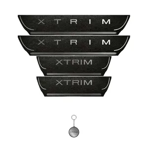 برچسب پارکابی خودرو لندمون کد LPt021 MS مناسب برای ایکس تریم به همراه جا کلیدی مجموعه 4 عددی