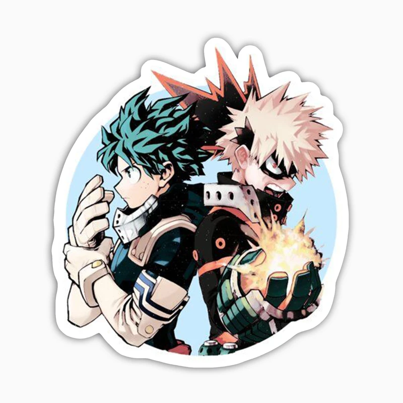 استیکر لپ تاپ و موبایل بووم طرح انیمه My Hero Academy مدل Deku3 کد BM131 