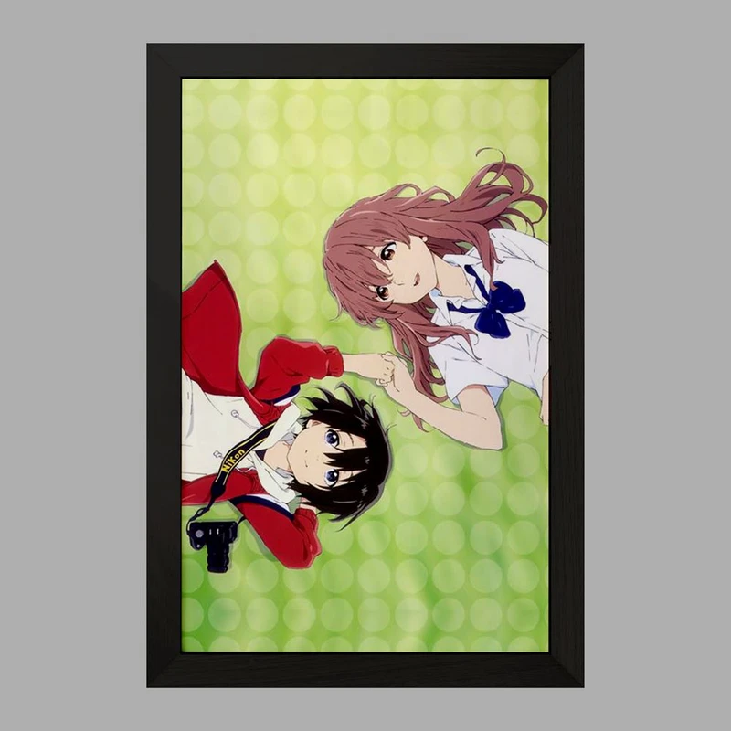 تابلو خندالو مدل شوکو و یوزورو نیشیمیا انیمه سایلنت ویس A Silent Voice  کد 15820
