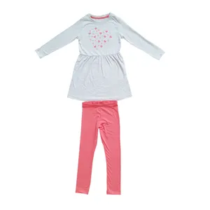 ست تونیک و شلوار دخترانه لوپیلو مدل  A00