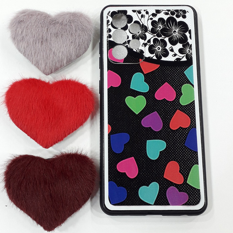 کاور طرح قلب مدل SA 2021 مناسب برای گوشی موبایل سامسونگ GALAXY A52 4G