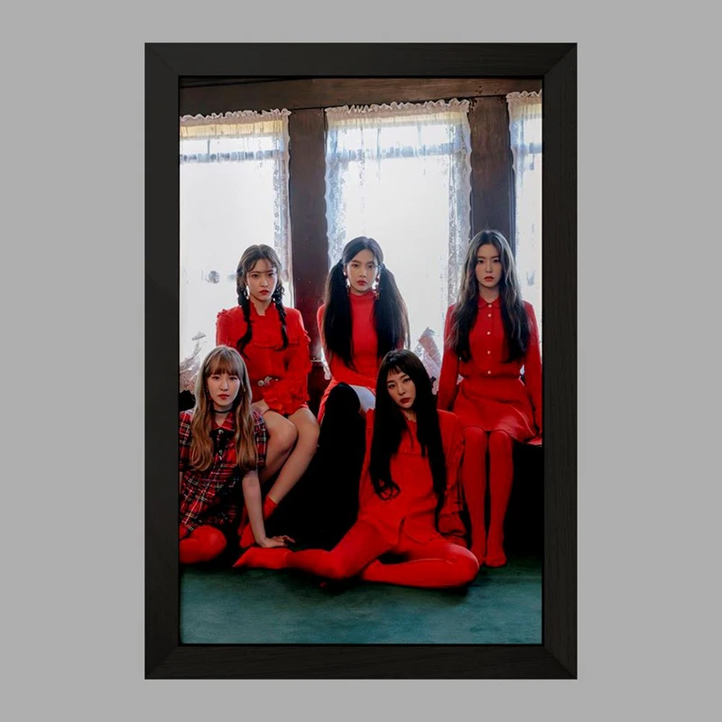 تابلو خندالو مدل گروه رد ولوت Red Velvet  کد 13012
